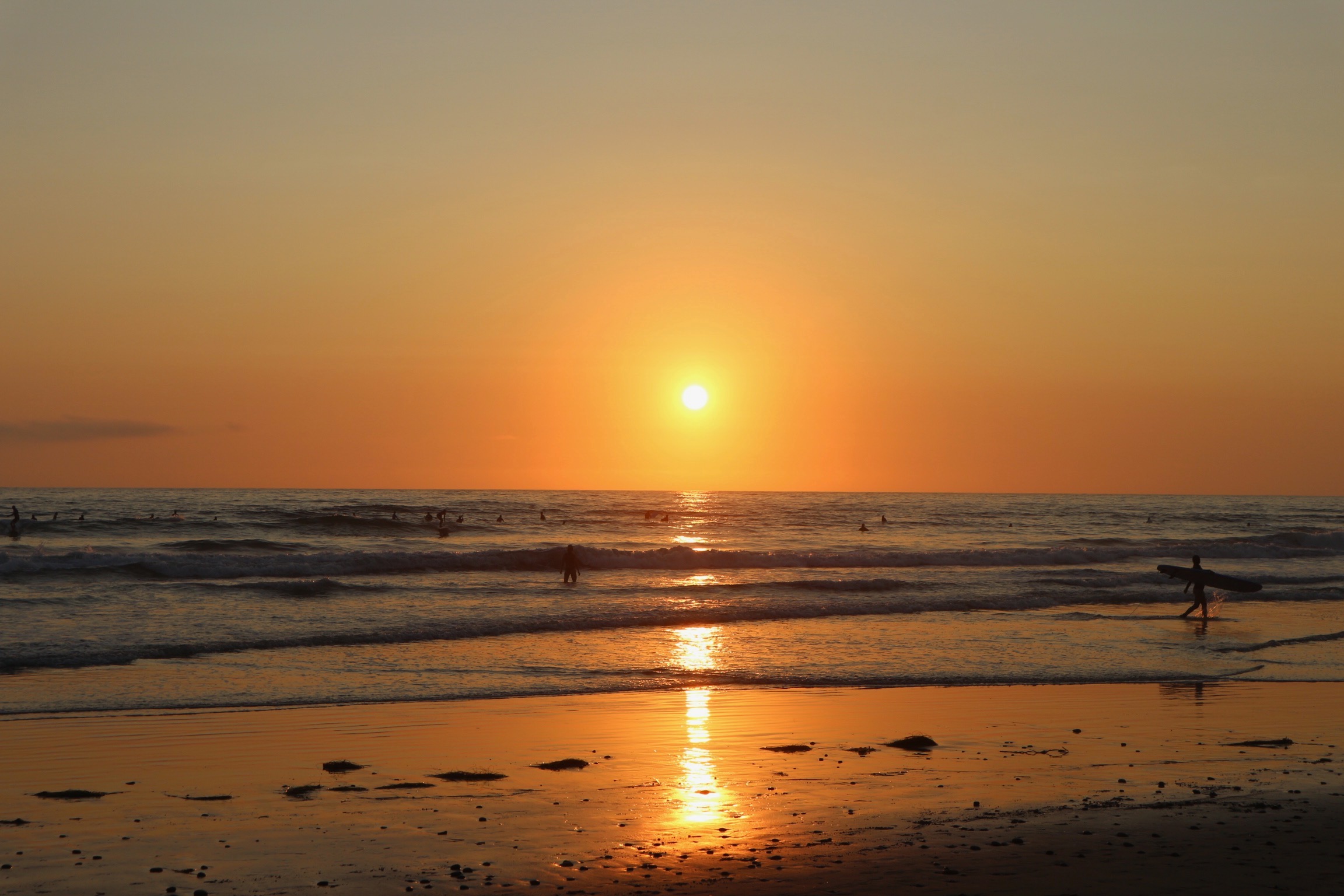 Encinitas solnedgång